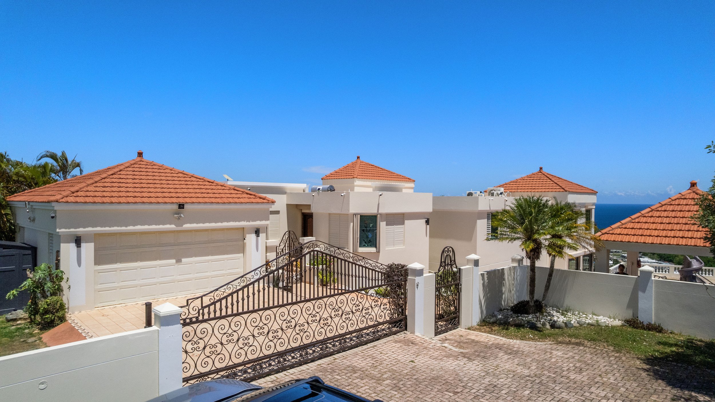 Aerial view of Casa Nakhla from the villa’s public website